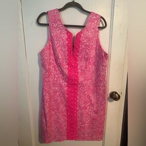 Lily Pulitzer for Target pink dress Size 18 NWT